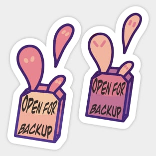 Ghost Backup Sticker